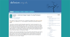 Desktop Screenshot of defusion.org.uk