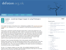 Tablet Screenshot of defusion.org.uk